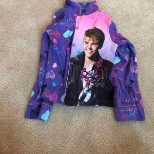 Justin Bieber Pajama Top
